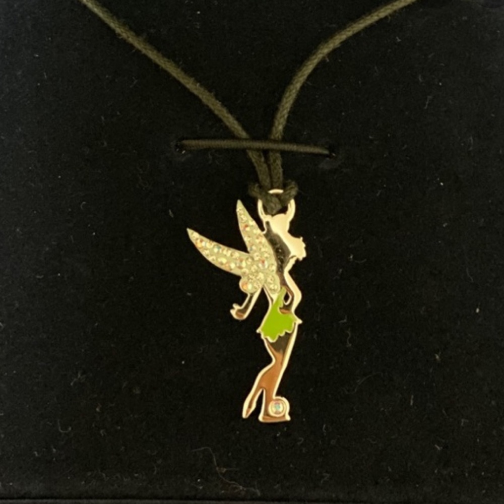 Swarvoski Disney Tinkerbell Necklace